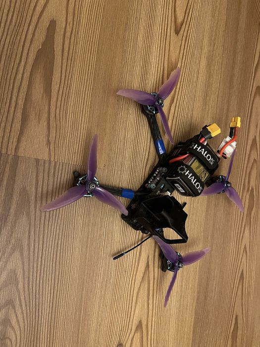 Drona FPV freestyle 5 inch cu sistem video DJI