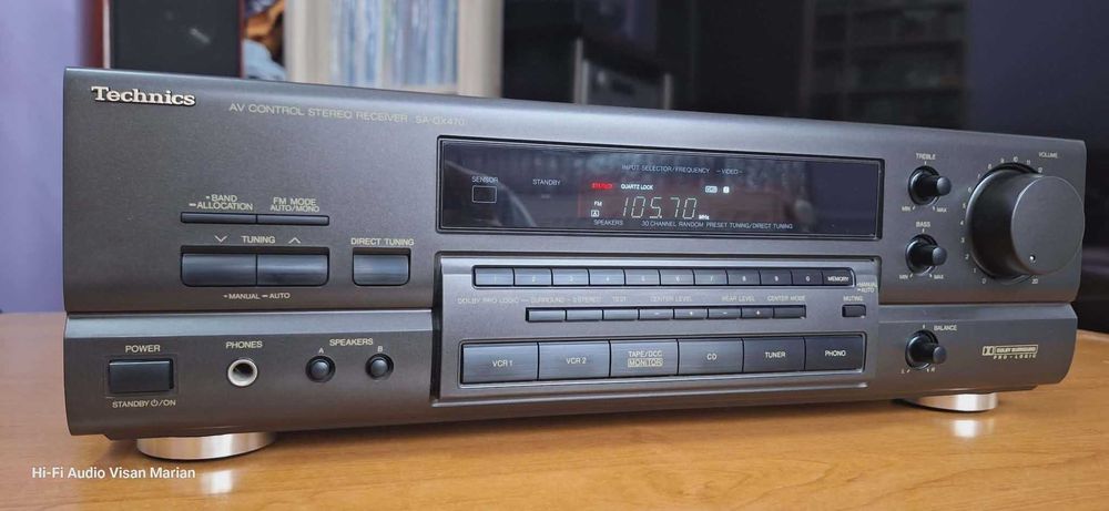 Amplituner Technics SA-GX470 Cu Telecomanda