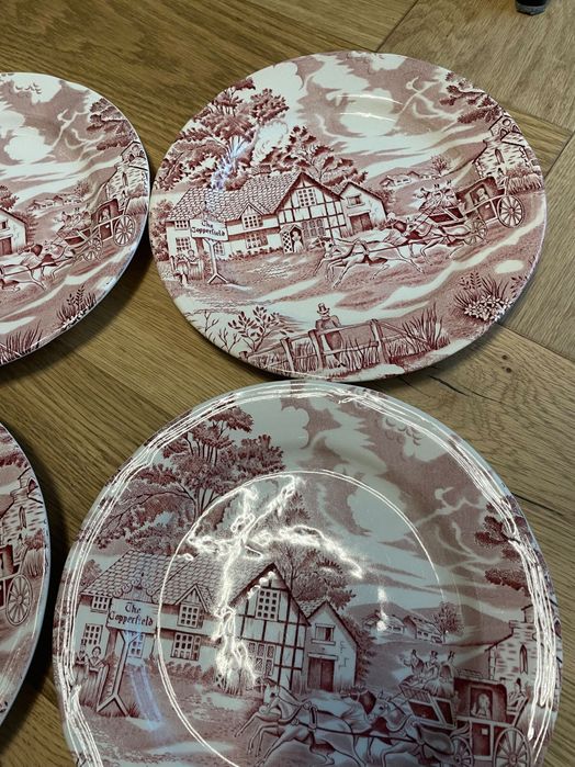 Farfurii portelan English style