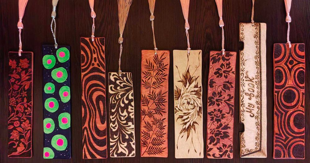 Ръчно изработени книгоразделители