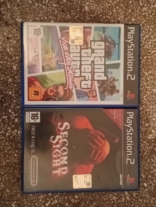 Vand Gta si second sight ps2