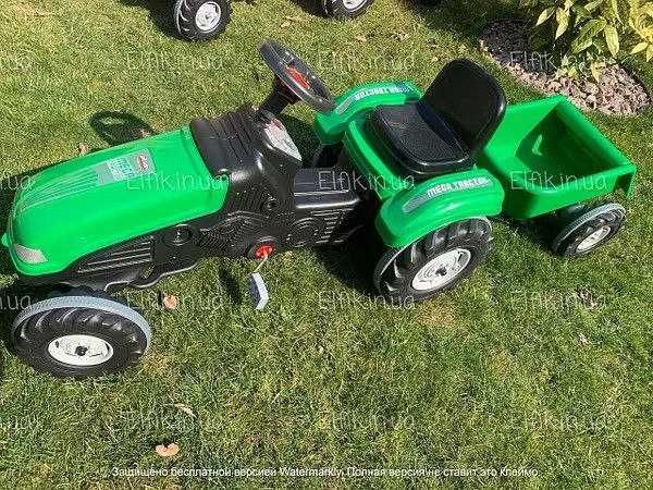 Трактор педальный Pilsan-55x143x55 cм Макс-вес50 кг Доставка бесплатно