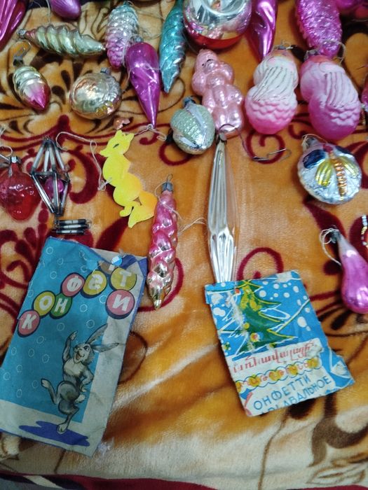 Новогодние игрушки советские