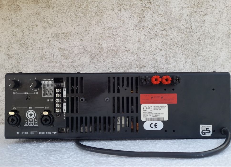 QSC  amplificator putere ( linie / instrumente )