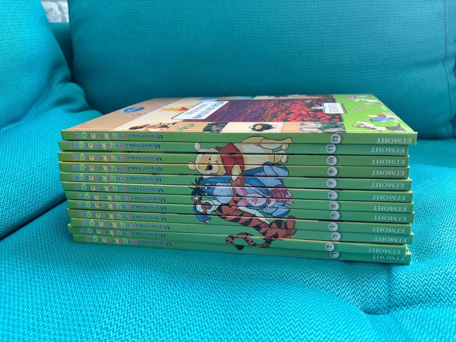 Пълна колекция "Мечо Пух – Меденосладка енциклопедия" (12 тома)