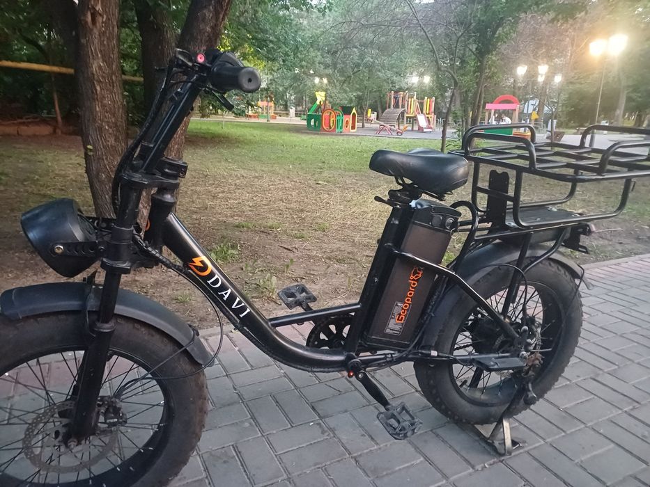 Продам электробайк от davi 1200w 48v/32ah