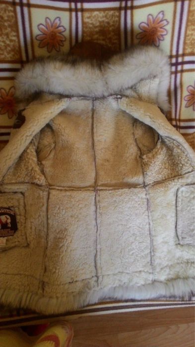 Детская дубленка