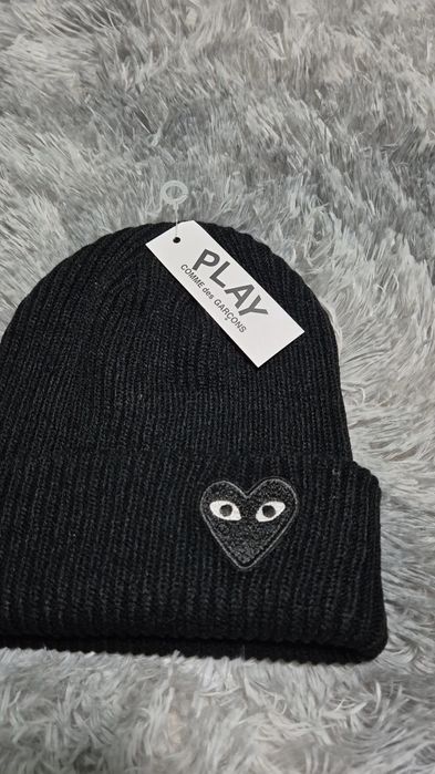 Caciula Comme des Garcons neagra