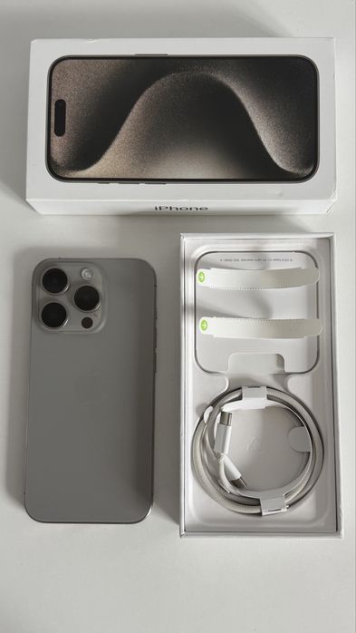 Продам iphone 15 pro , 128gb , Titan