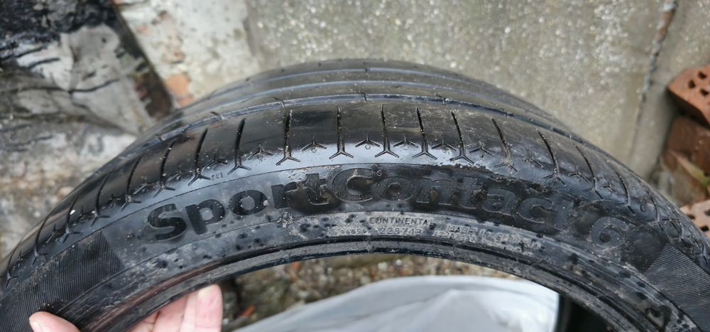 Vand  2cauciucuri pe 19,265/35/19 Continental Sport Contact 6