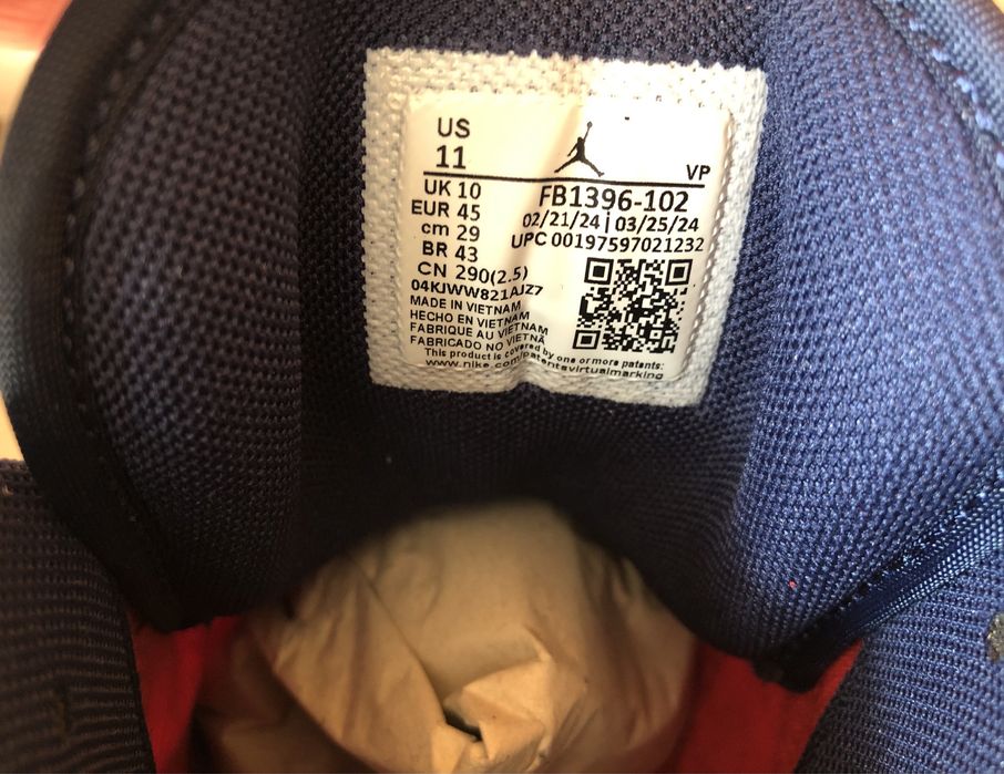 Jordan Stay Loyal 3 ОРИГИНАЛНИ мъжки маратонки - 44,5/28,5см