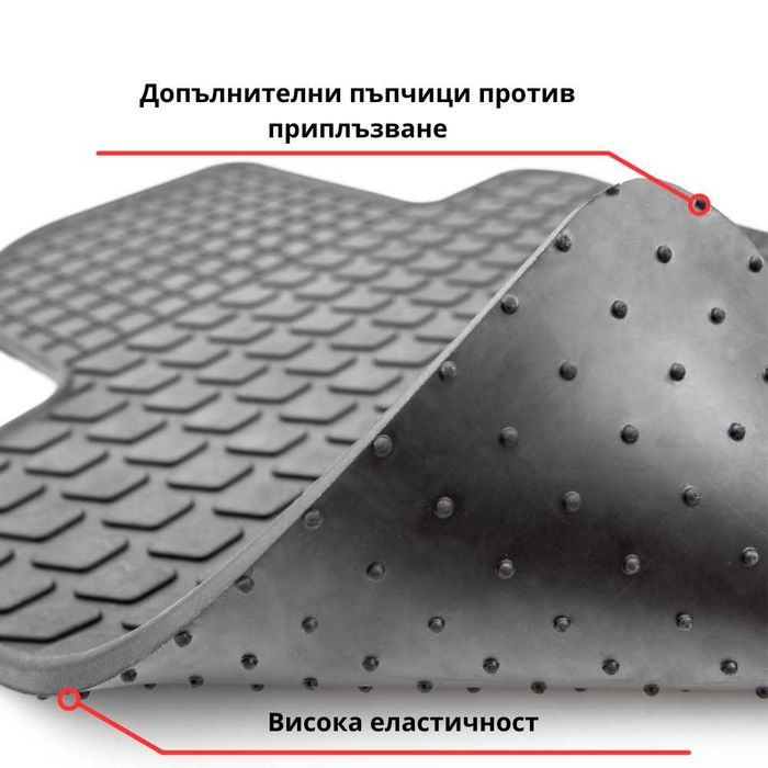 Стелки Audi A3 8P 2003-2012 гумени , Ауди А3 8П Високо качество, Полша