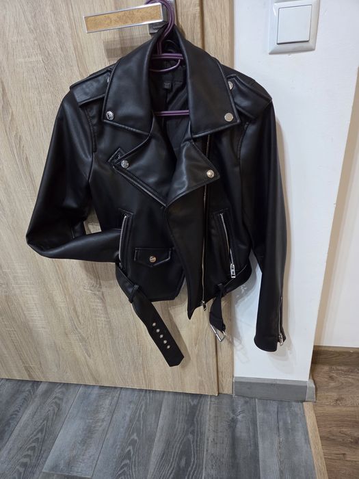 Кожено яке ZARA - xs