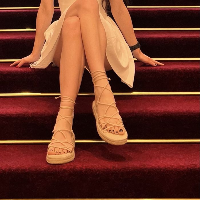 Сандали Bershka с връзки