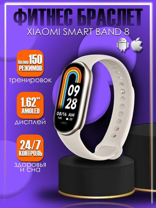 Xiomi Mi Band 8 Asia and Global