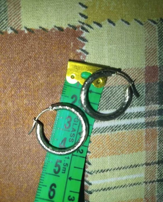 Серебряные серьги, 925#, новые