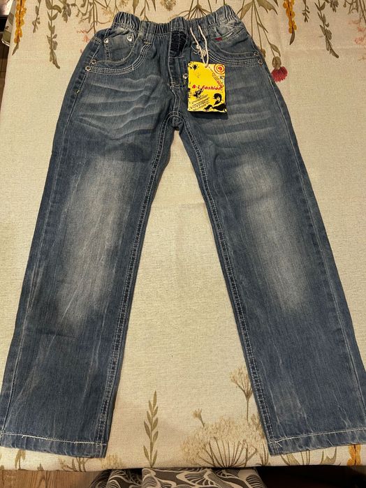 Нови детски дънки B-L Fashion - 2 бр. (р-р 134/140 / 10 г.) – Карго и Класически