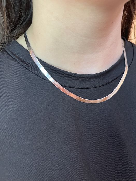 Lantisor Snake din Argint 925