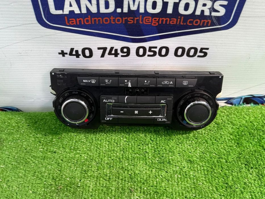 PANOU COMANDA AC / CLIMA SKODA SUPERB II Combi 2010 2.0 DIESEL COD OEM 3T0907044AR 5HB009749 - 44 2008-2015