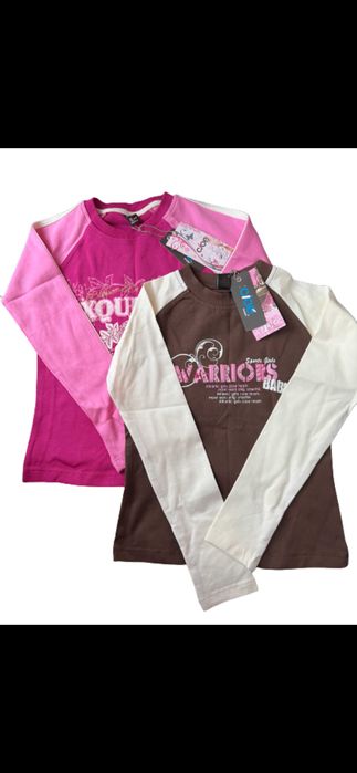 Нови детски блузки CIOE с етикети. Памук 100%. Размер 140 -10 години.