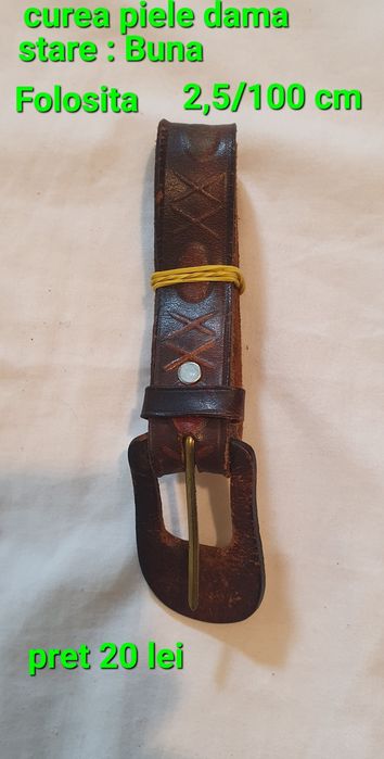 Curea dama piele