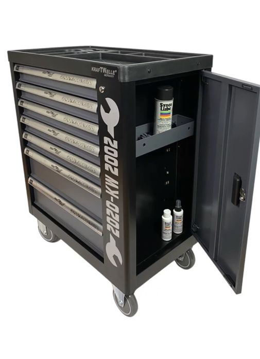 Шкаф количка с инструменти 7 чекмеджета KrafTWelle