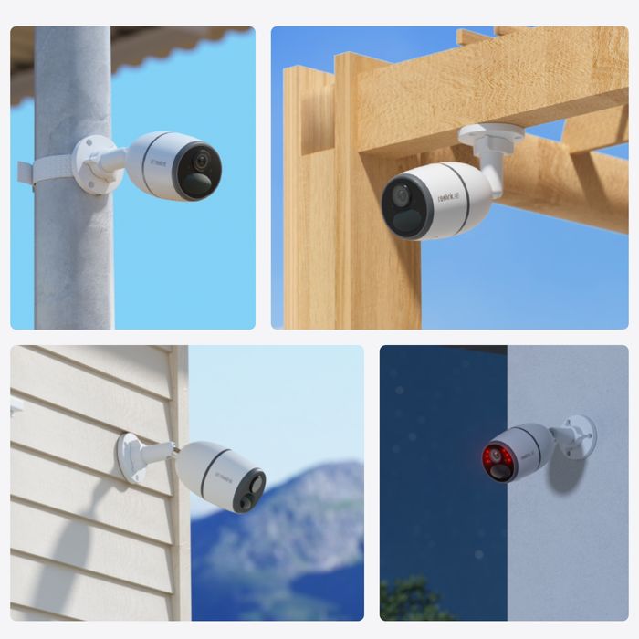 Camera de supraveghere cu 4G, baterie, Reolink G340, 8 MP