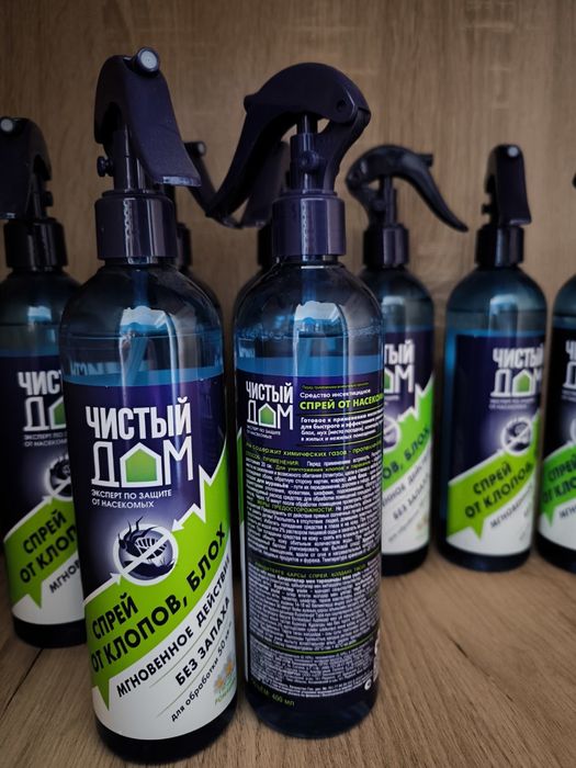 Комплексная средство от постелных клопов Чистый дом + Гектор