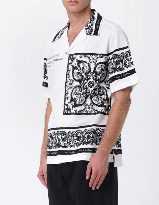 Мъжка лятна риза Dolce Gabbana