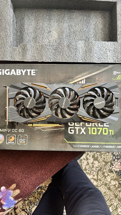 Продам видеокарту GTX 1070 ti