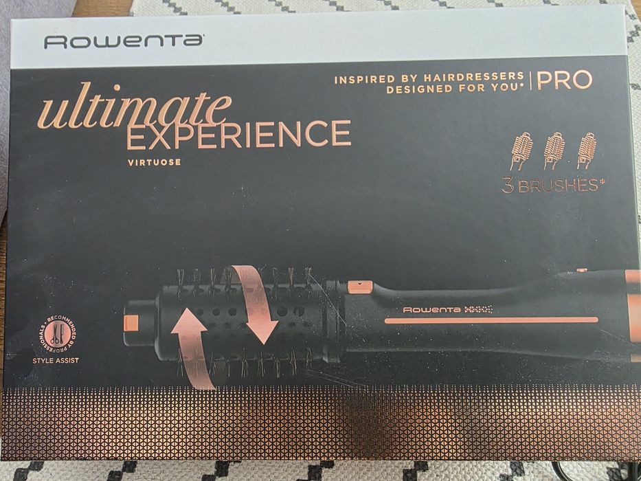 Rowenta Ultimate Experience Virtuose – Професионална въртяща се четка