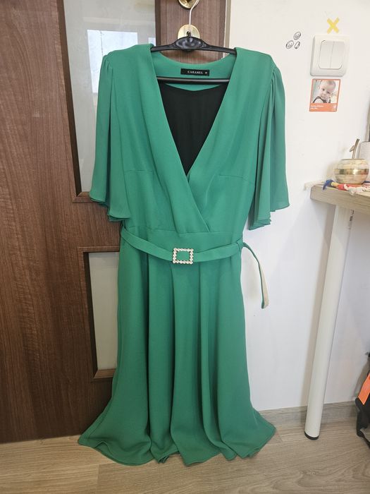 Rochie de ocazie, verde smarald