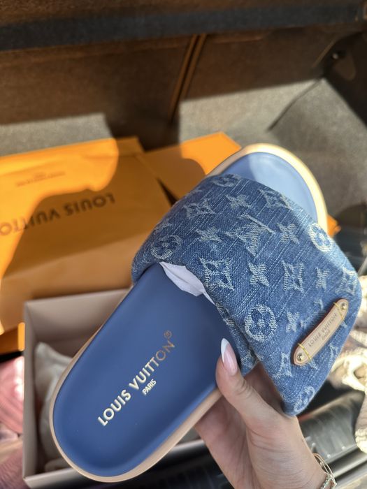 Чисто нови чехли Louse Vuitton