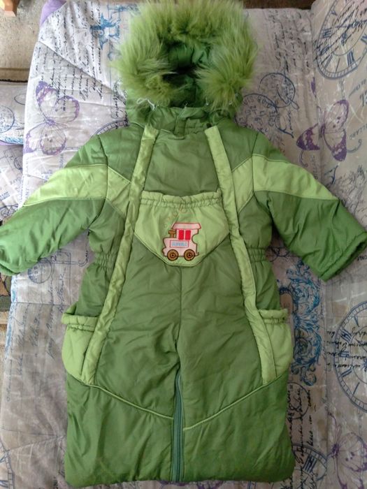 Детский зимний комбинезон