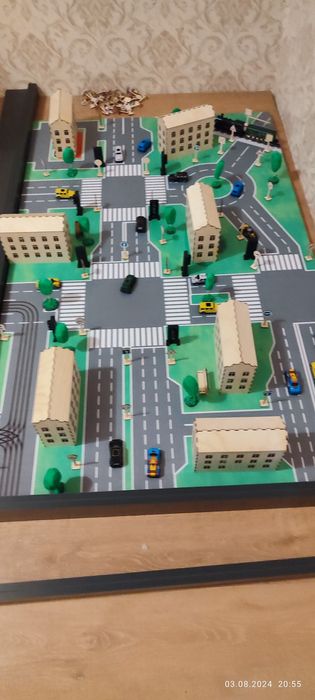 Макеты города для автошколы