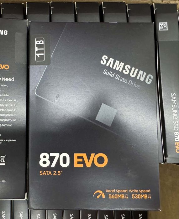 Samsung 870 EVO 1 TB SSD  SATA III - бърз и надежден