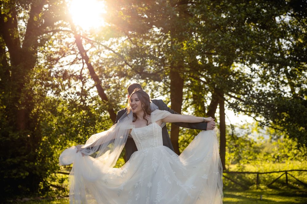 Уникална сватбена рокля