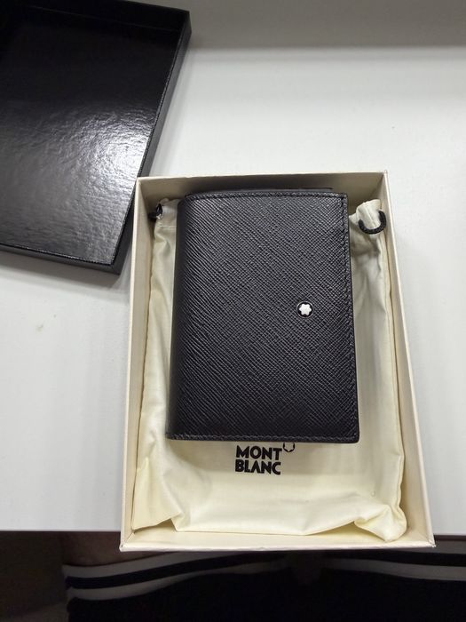 Montblanc Sartorial continental wallet nano Black