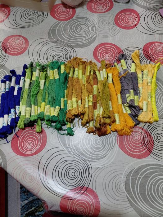 Конци за бродерия Мулине