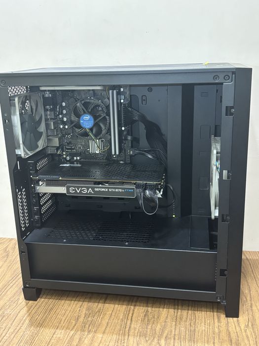 Gaming PC i3-10100F / GTX 1070 Ti 8GB / 16GB DDR4 / SSD + 4TB HDD / Corsair 4000D