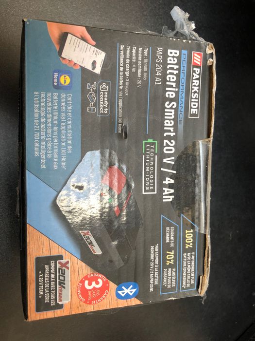 Baterie si incarcator parkside