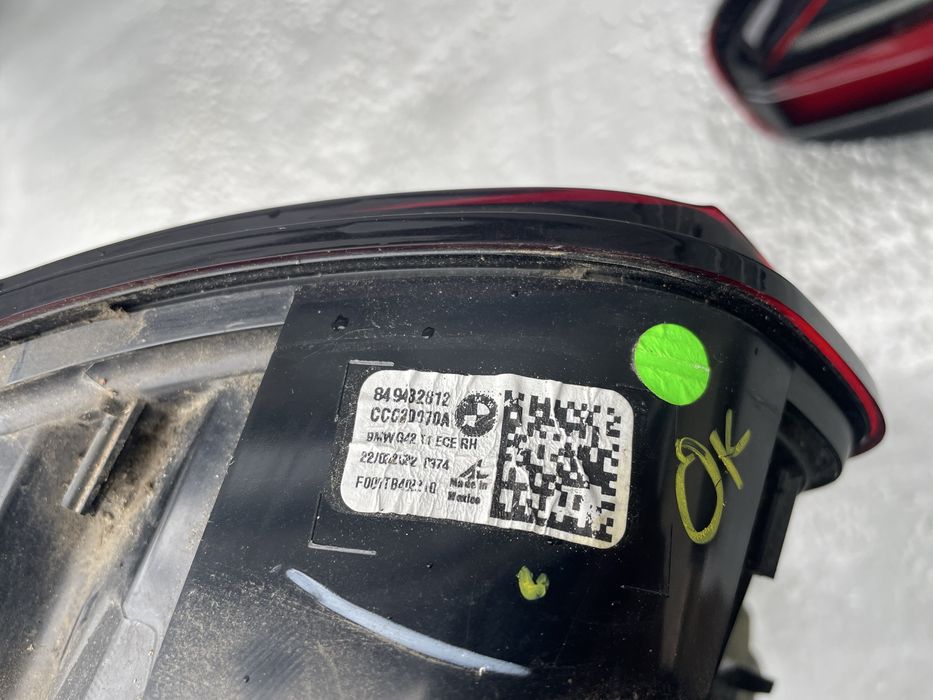 Стоп БМВ 2 серия, Г42 (stopove BMW G42)