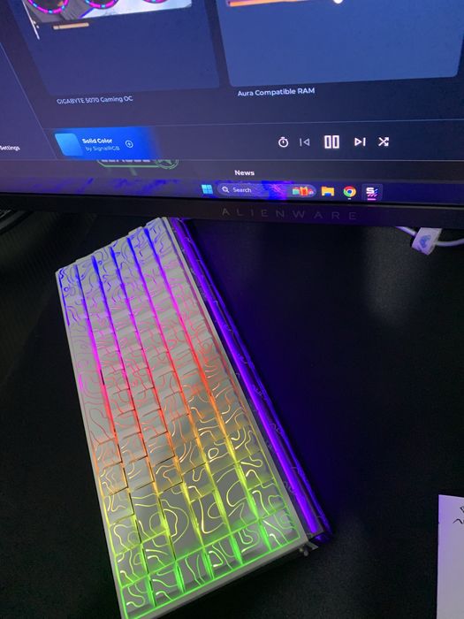 Геймърска механична клавиатура AULA HERO 84