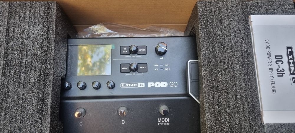 Vand Procesor chitara Line 6 Pod Go
