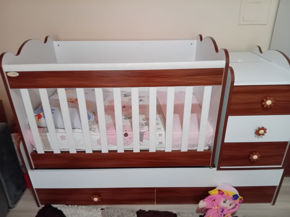 детско легло(люлка) и гардероб Комплект