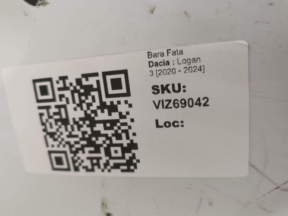 Bara Fata Dacia  Logan 3 2020 2021 2022 2023 2024 Originala In Stare B