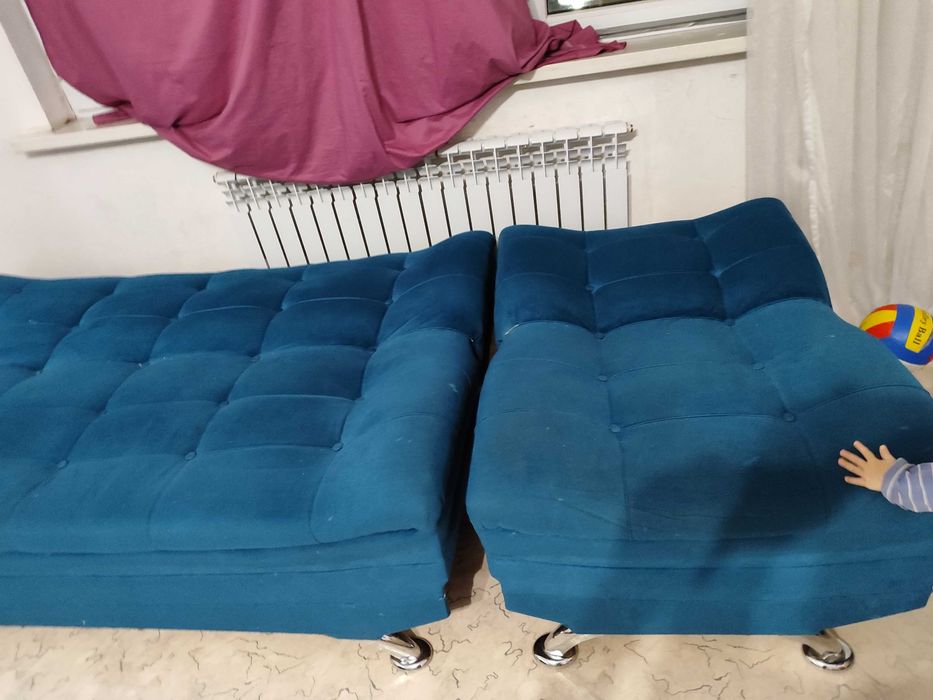 Раздвижной диван + 2 кресло