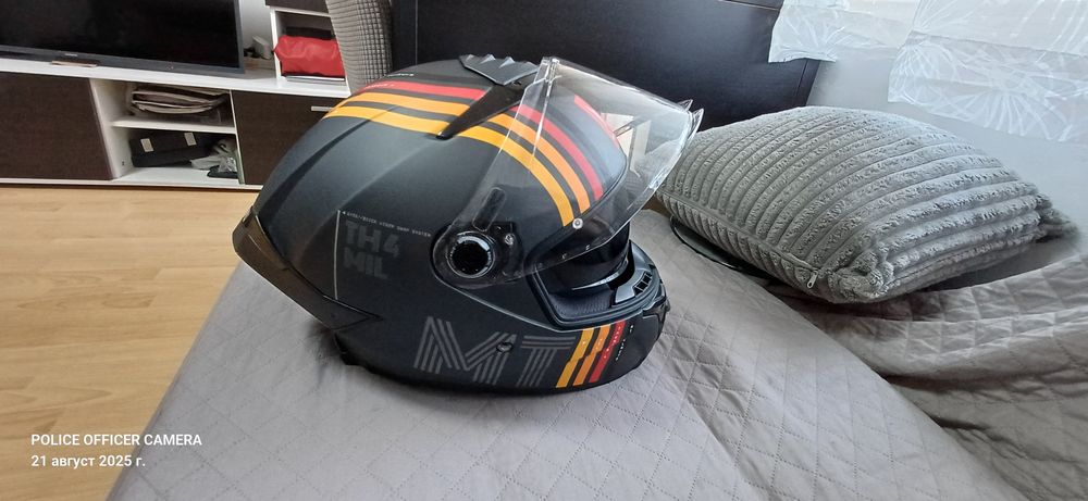 Каска MT THUNDER 4 SV Matt Black