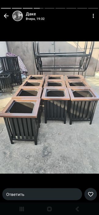 Скамейки уроно бесетки