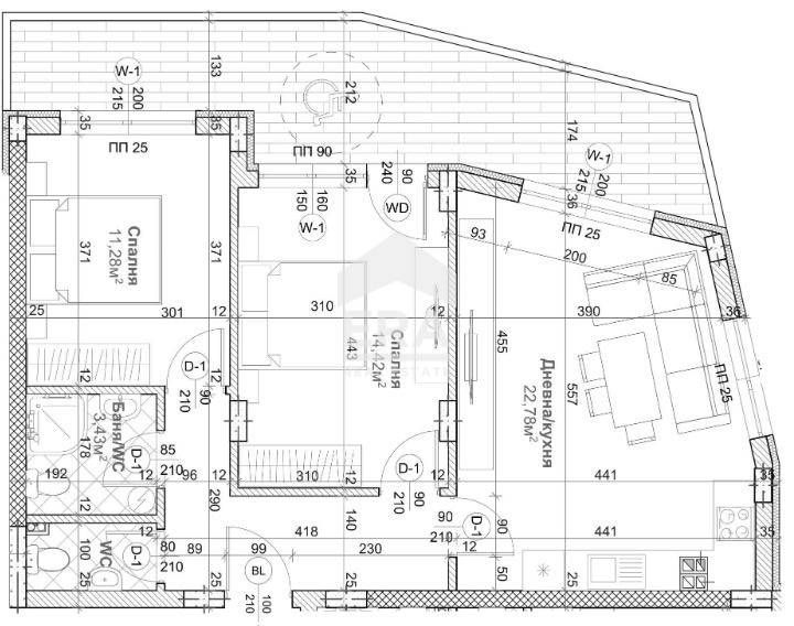 Продава се Тристаен апартамент в Варна, Левски - 107 кв.м за 1575 €/кв.м - Снимка #6